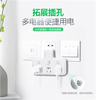 公牛96033(S)盒装转换器